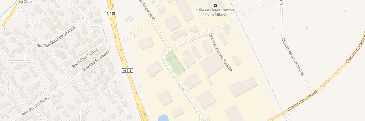 Plan du 2 Rue Gustave Berthaud à Milhaud