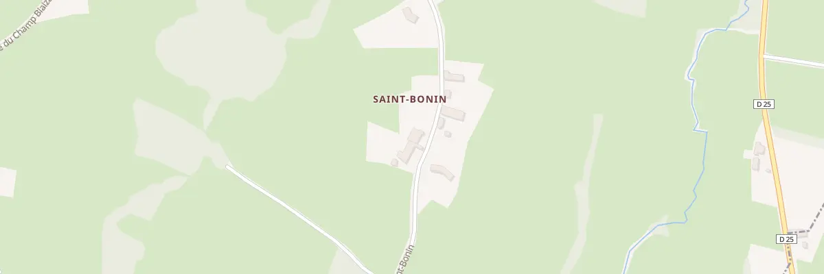 Plan du 5028 Saint Bonnin à Marcilly-la-Gueurce