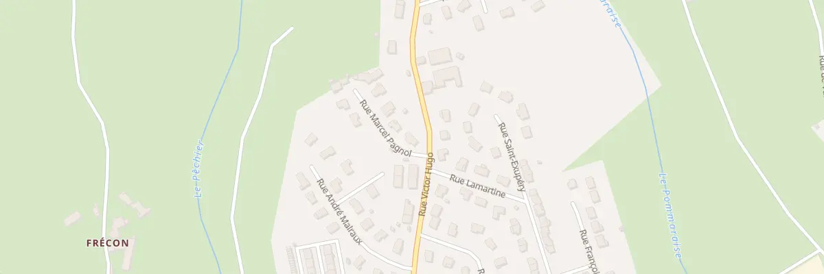Plan du 2 Rue Marcel Pagnol à Roche-la-Molière