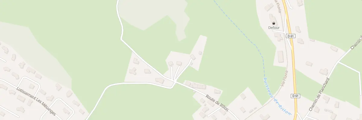 Plan du 52 Rte de Rillon à Montfaucon-en-Velay