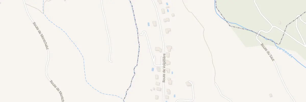 Plan du 925 Rte de Volpilliere à Uzer