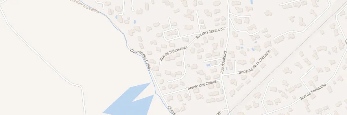 Plan du 21 Rue de l’Abreuvoir à Beauvoisin