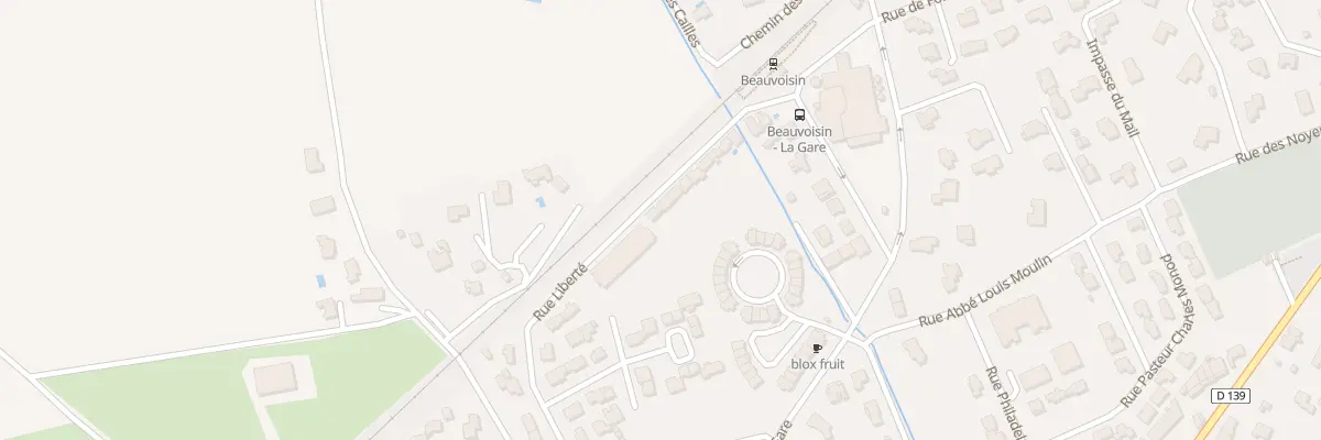Plan du 290 Rue Liberté à Beauvoisin