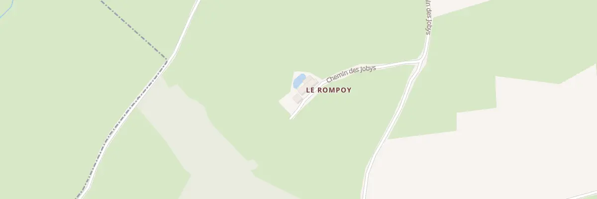 Plan du 1385 Che des Jobys à Baron
