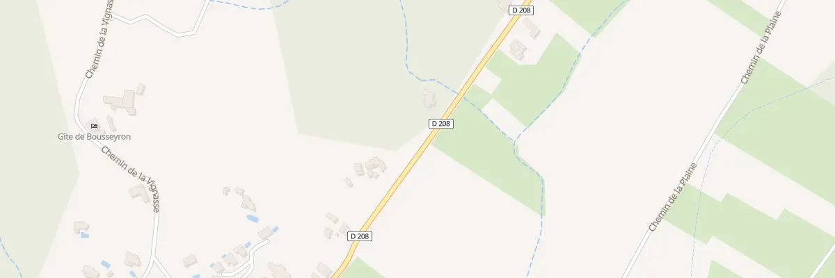 Plan du 5680 Bousseyron à Saint-Alban-Auriolles