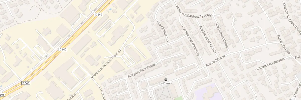 Plan du 37 Rue Martin du Gard à Nîmes