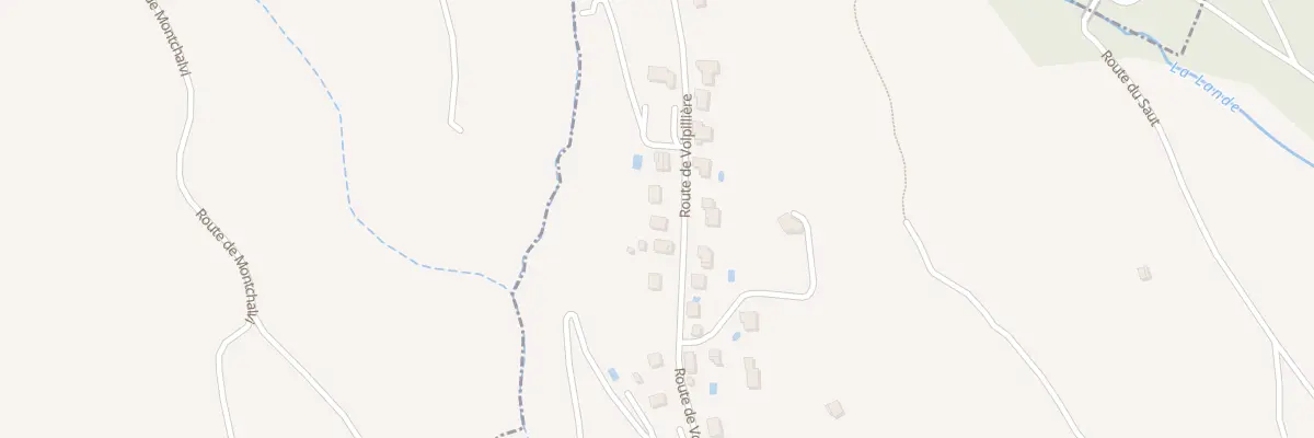 Plan du 855 Rte de Volpilliere à Uzer