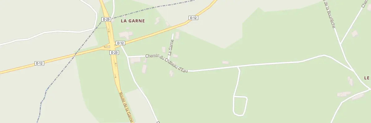 Plan du 5003 La Garne à Saint-Victor-Malescours