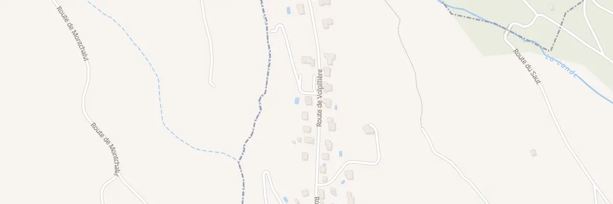 Plan du 905 Rte de Volpilliere à Uzer