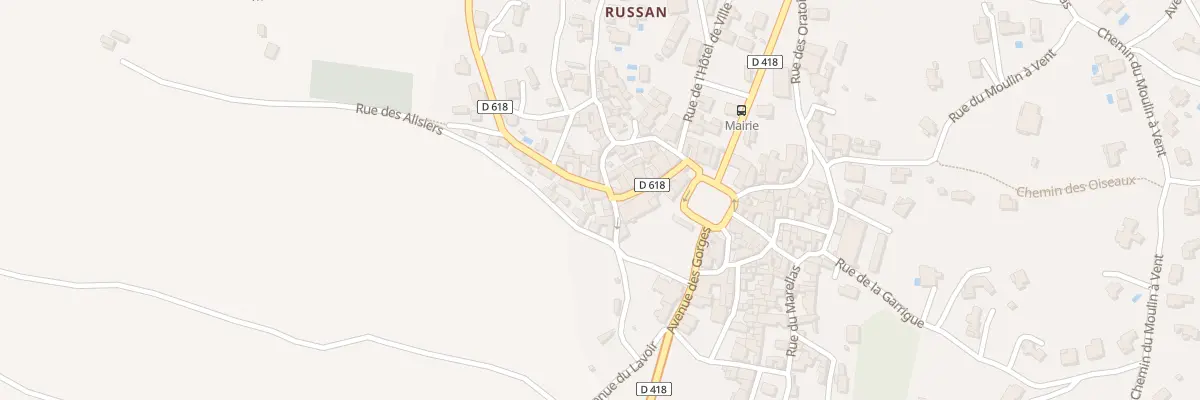 Plan du 35 Rue de l’Eglise - Russan à Sainte-Anastasie
