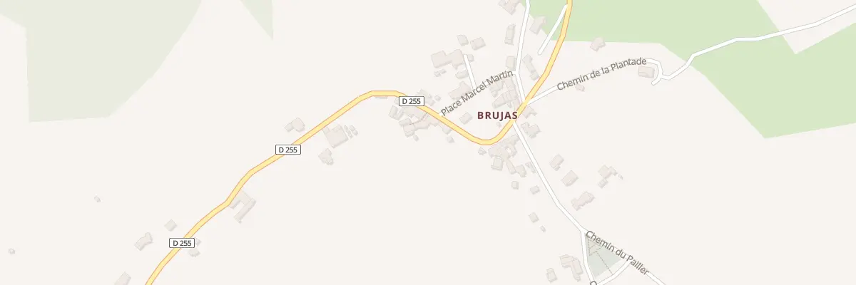 Plan du 105 Rue Grand Rue de Brujas à Vagnas