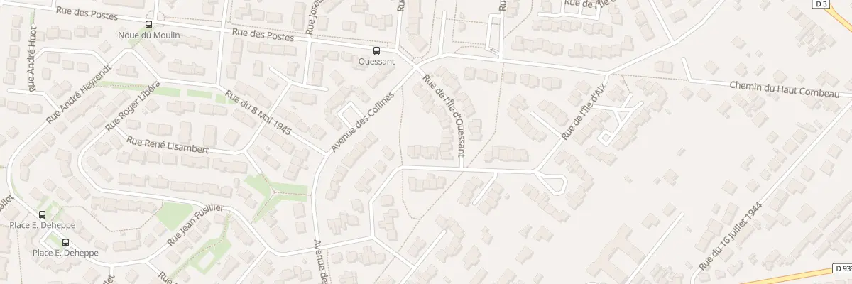 Plan du 6 Rue de l’Ile d’Aix à Fagnières