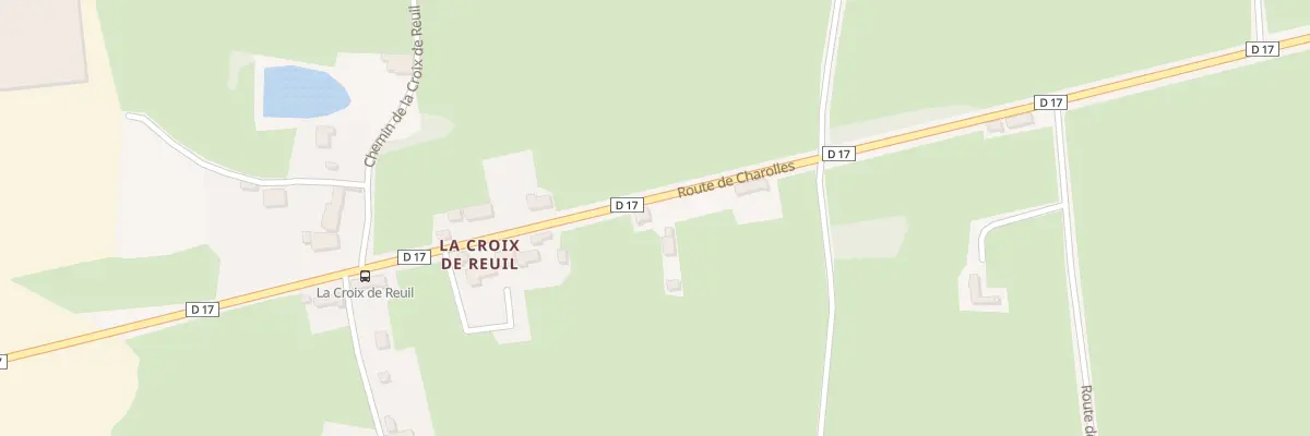 Plan du 1105 Rte de Charolles à Vendenesse-lès-Charolles