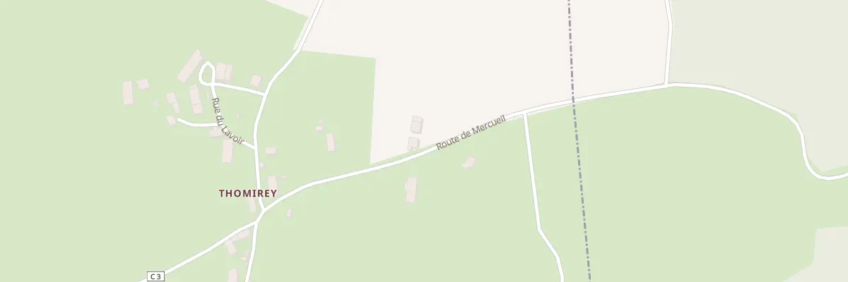 Plan du 6 Rte de Mercueil à Villargoix