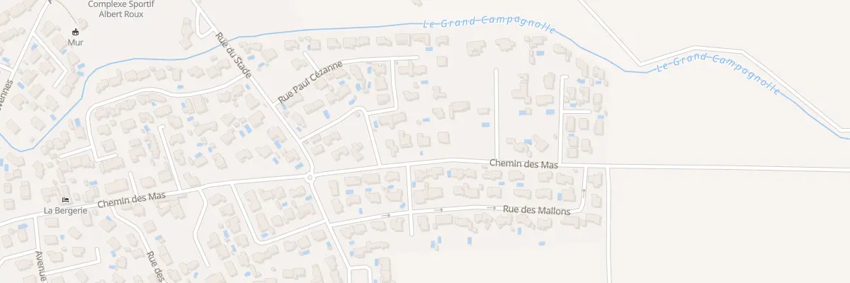 Plan du 53 Che des Mas à Aubord