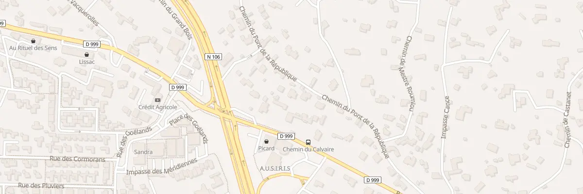 Plan du 341 Che Pont La Republique à Nîmes