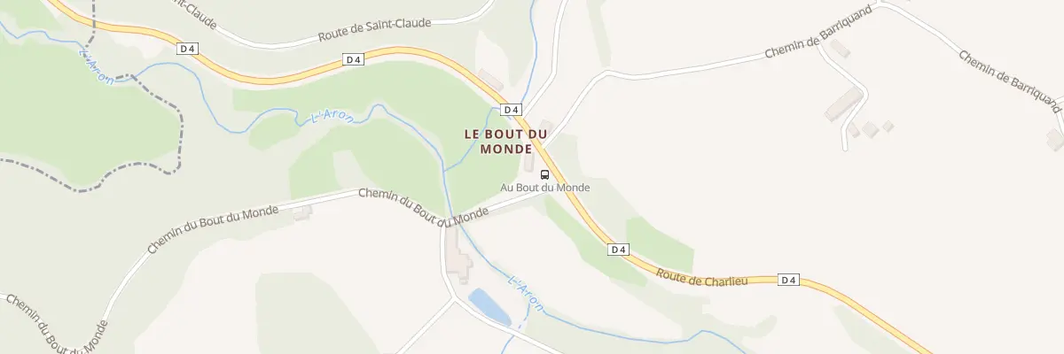 Plan du 2435 Rte de Charlieu à Belmont-de-la-Loire