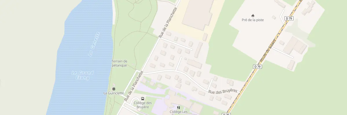 Plan du 5 Rue des Bruyères à La Clayette