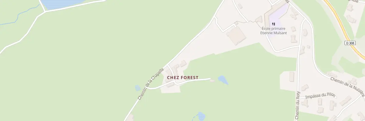 Plan du 365 Che de la Chapelle à Saint-Jean-la-Bussière