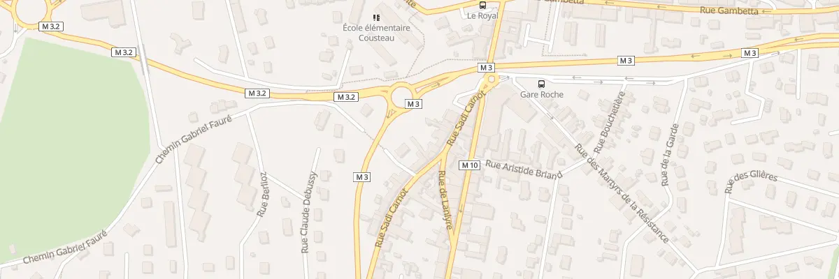 Plan du 16 Rue Sadi Carnot à Roche-la-Molière