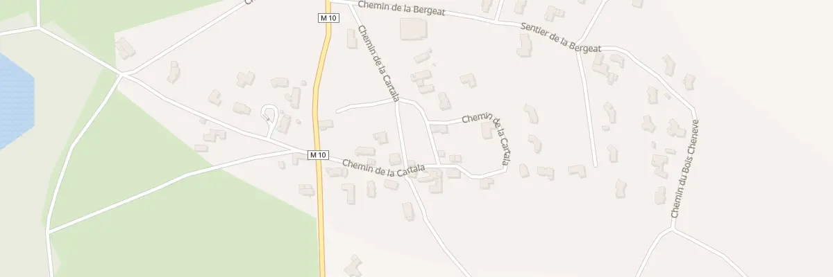 Plan du 170 Che de la Cartala à Saint-Bonnet-les-Oules