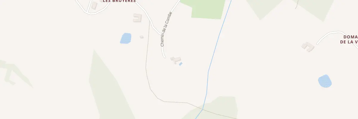 Plan du 581 Che de la Combe à Jas