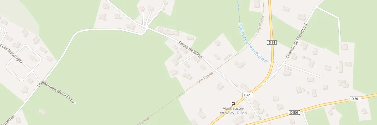 Plan du 9000 Av des Maisonnettes à Montfaucon-en-Velay