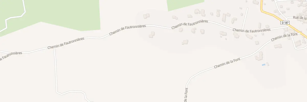 Plan du 5213 Chem des Fautronnieres à Fons-sur-Lussan