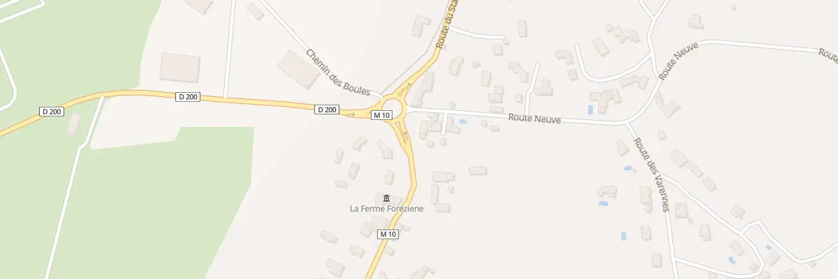Plan du 25 Rte de Lapra à Saint-Bonnet-les-Oules
