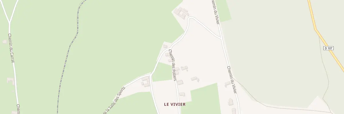 Plan du 657 Che des Potiers à Montchal