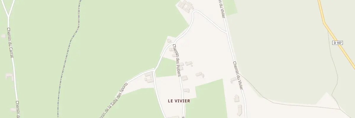 Plan du 639 Che des Potiers à Montchal