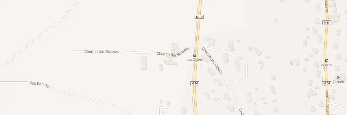 Plan du 67 Che des Brosses à Saint-Bonnet-les-Oules