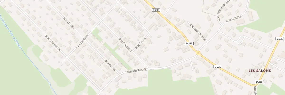 Plan du 3252 Rue Fresnel à Saint-Vallier