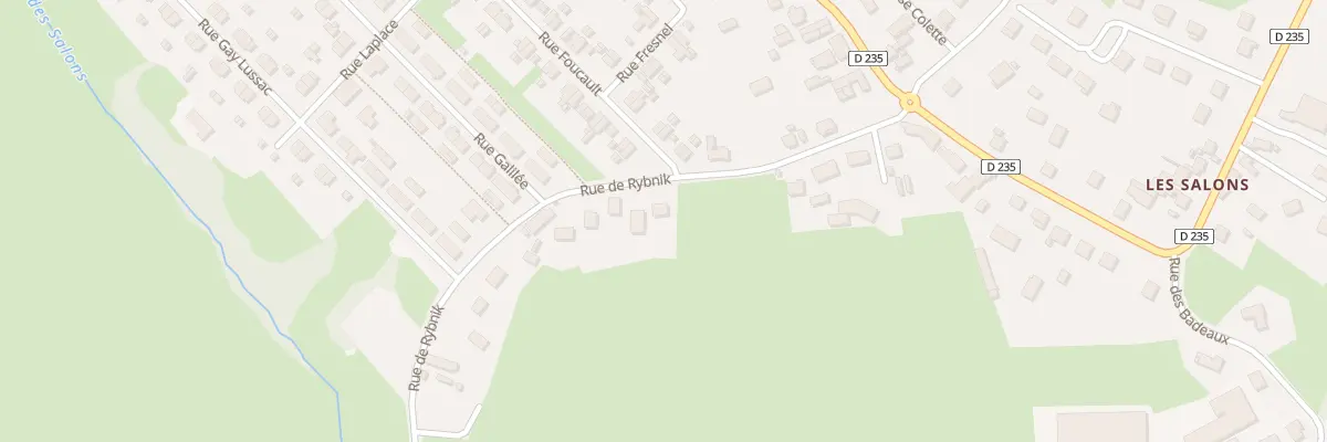 Plan du 17 Rue de Rybnik à Saint-Vallier