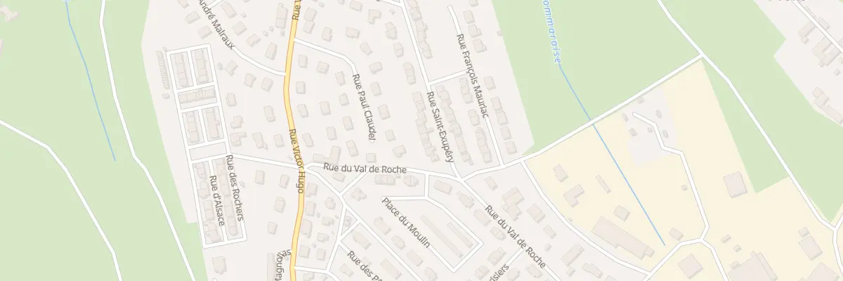Plan du 7 Rue Saint Exupéry à Roche-la-Molière