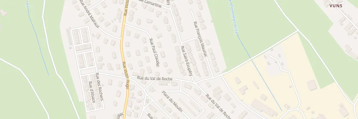 Plan du 11 Rue Saint Exupéry à Roche-la-Molière