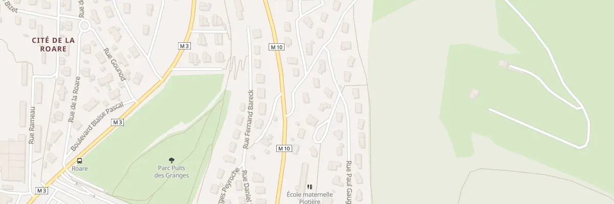 Plan du 2 Rue Paul Gauguin à Roche-la-Molière