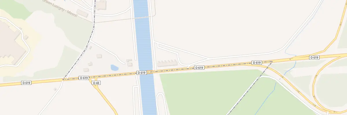 Plan du 19 Rte Nationale 19 à Mesnil-Saint-Père