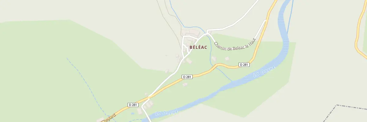 Plan du 5015 Beleac à Saint-Andéol-de-Fourchades