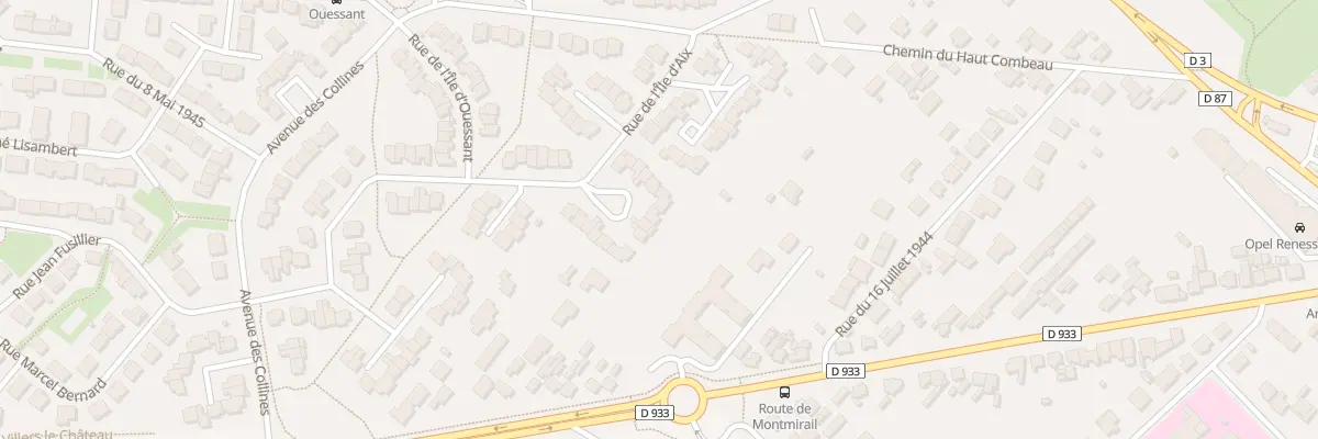 Plan du 11 Rue de l’Ile de Noirmoutier à Fagnières
