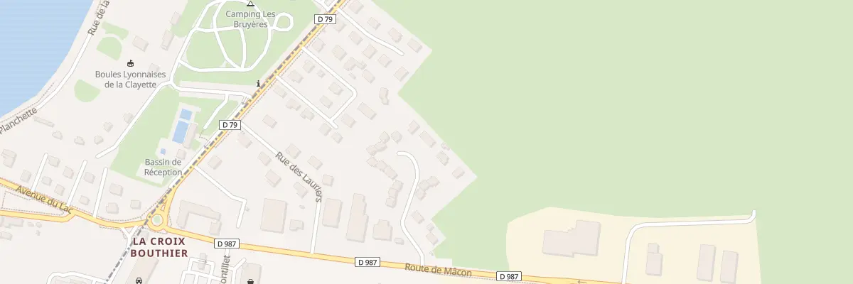 Plan du 16 Vge de la Croix Bouthier à Varennes-sous-Dun