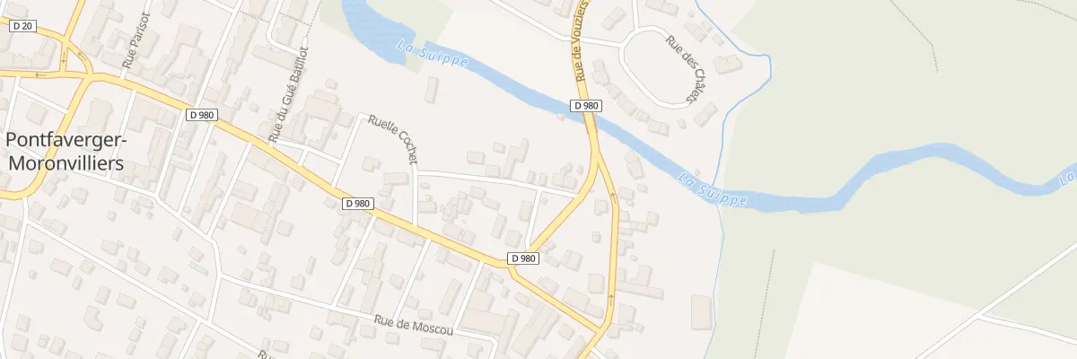 Plan du 6 Rue du Chapitre à Pontfaverger-Moronvilliers