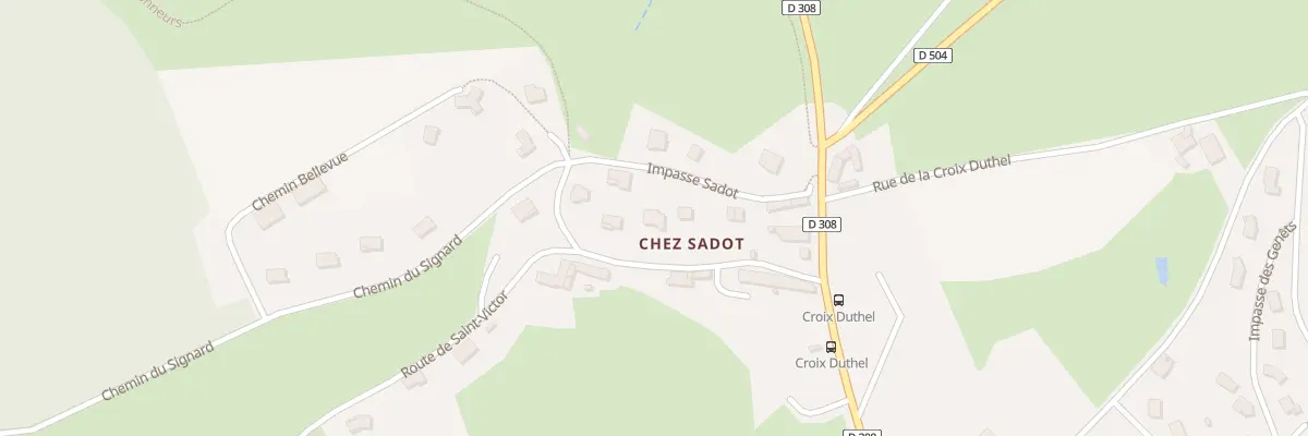 Plan du 62 Imp Sadot à Saint-Jean-la-Bussière