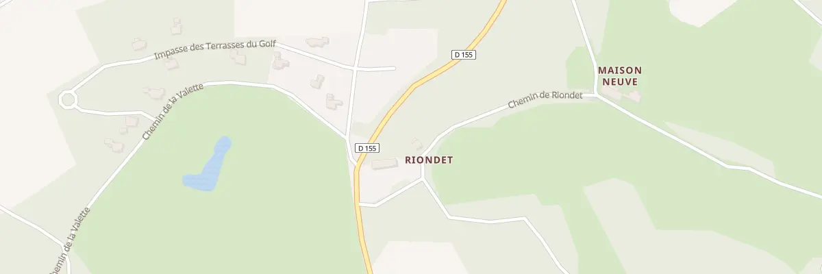 Plan du 121 Che de Riondet au Chambon-sur-Lignon