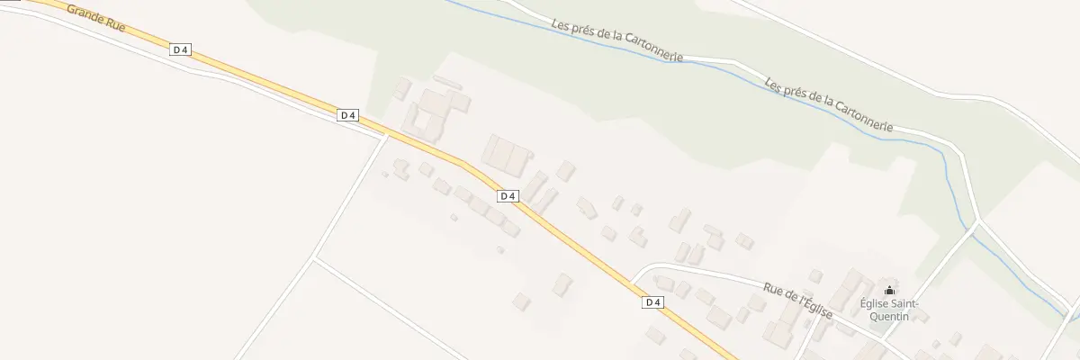 Plan du 28 Rue de Chalons à Saint-Quentin-sur-Coole