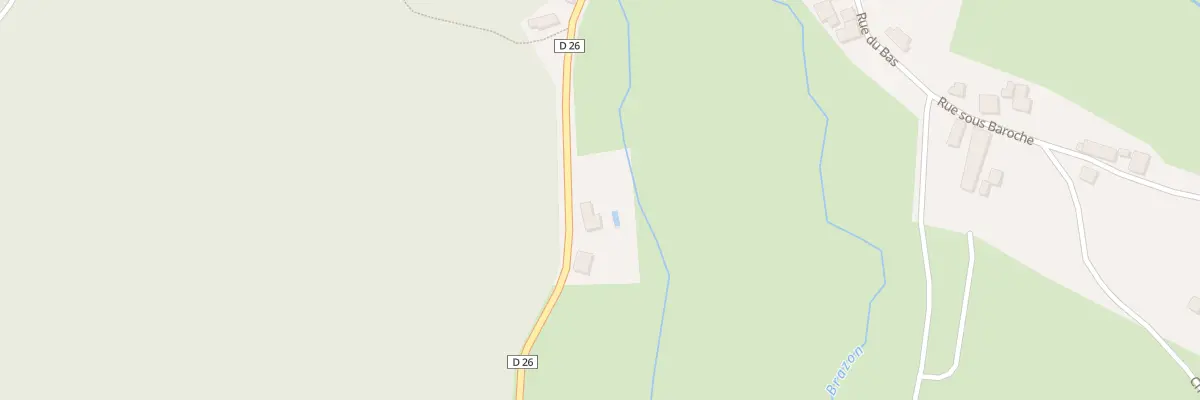 Plan du 1 Rte de Saulieu à La Motte-Ternant