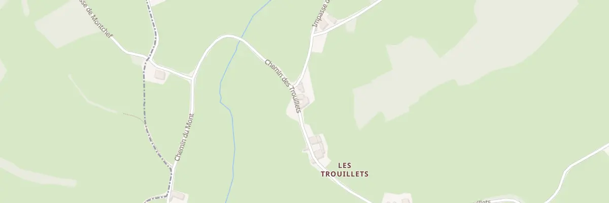 Plan du 940 Che des Trouillets à Mussy-sous-Dun