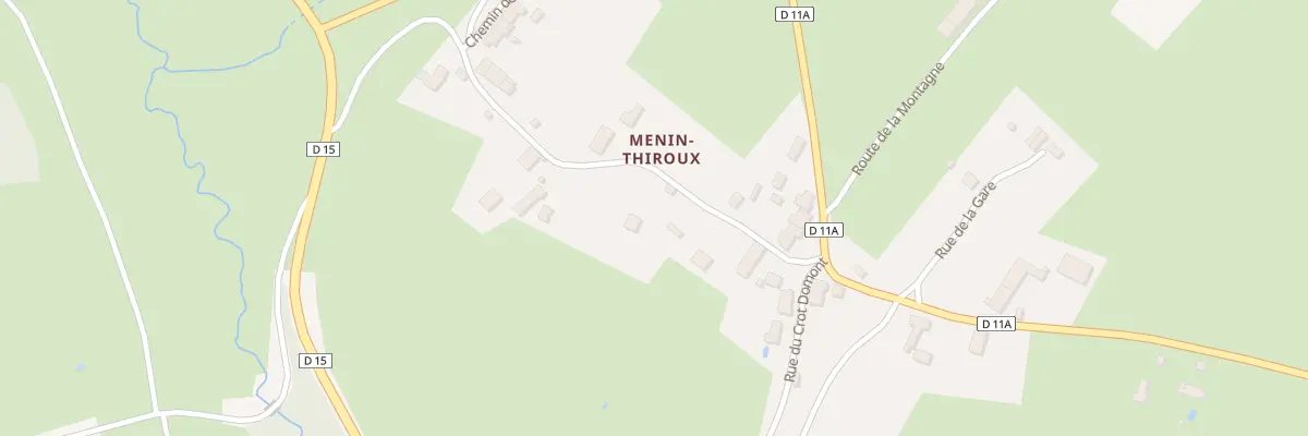 Plan du 5 Rue du Vieux Chemin à Manlay