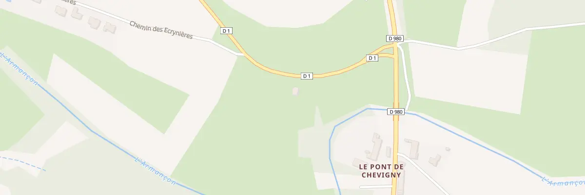 Plan des Meudelons à Millery