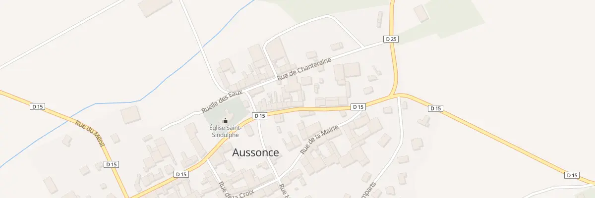 Plan du 9 Rue d’Amy à Aussonce